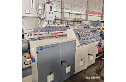 China Fully Automatic Spiral Pipe Extrusion Line for PE PP Water Cooling Technology supplier
