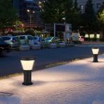 Mono Crystal Silicon 5V Solar Garden Light Decorative All In One Park Lamps for sale
