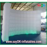 Fire-proof Inflatable Led Wall Curved Lighting Wall For Wedding Party Inflatable Photo Wall for sale