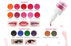 China Organic Permanent Makeup Pigments Liquid , Eyebrow Microblading Pigments  supplier