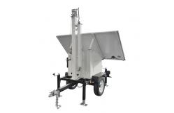 China Construction Sites Security Portable Solar Trailer  Customized supplier