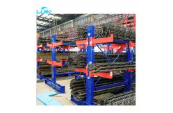 China Double Side Based Cantilever Storage Racks Selective Metal Shelving With Iron Tube supplier