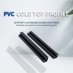                    Customized PVC Plastic Strip Profile Soft and Hard Co-Extruded Profiles              for sale