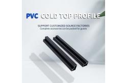 China Customized PVC Plastic Strip Profile Soft and Hard Co-Extruded Profiles supplier