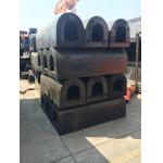Ship Alongside Marine Dock Fenders , Marine D Type Natural Rubber Fender for sale