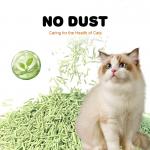 Tofu Low Dust Clumping Cat Litter ODM 100 Percent Dust Free Cat Litter for sale
