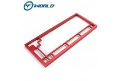 China Custom CNC Machining Aluminum Milling Service Keyboard Case Kit For Computer supplier