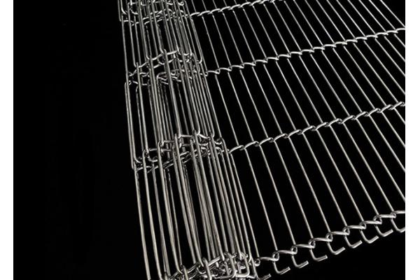 Flat Flex 316l Stainless Steel Mesh Conveyor Belt For Home