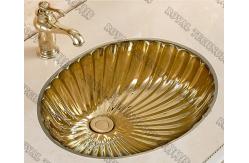 China Ceramic  Wash Basin PVD Gold Coating Equipment , TiN  PVD Vacuum Plating Machine supplier