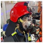 Fire And Technical Rescue Helmet Security Camera With Thermal Imaging Sensor for sale