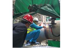 China Large Size Pipeline Orbital Welding Machine with PLC Control supplier