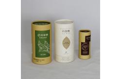 China Nice Curling Recyclable Tea Paper Tube Packaging CMYK Pantone FDA supplier