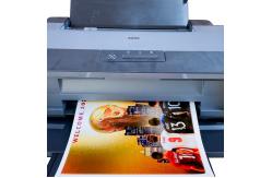 China Waterproof Die Cut Sticker Printer Machine For Laptop Skin Printing supplier