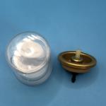Golden Aluminum Inverted Aerosol Hair Mousse Valve for Precise Application for sale