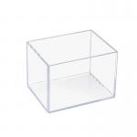 Custom Printed Clear Acrylic Boxes Acrylic containers with Lid for sale