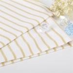 Skin-Friendly And Healthy Soft Striped Knit Fabric For Casual Wear for sale