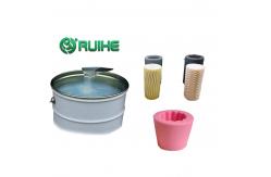 China Ruihe Custom RTV2 Liquid Silicone High Strength Plantinum Cure Candle Mold supplier