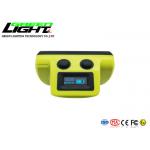 IP68 18000LUX 6800mAh Rechargeable Mining Cap Lamps high illuminous, wire and wireless available