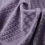 Soft Smooth Houndstooth Jacquard Fabric Viscose Rayon Fabric