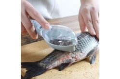China Practical Fish Scale Planer With Lid Brush Manual Tool Kitchen Gadgets Tools supplier
