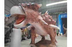 China Lifelike Realistic 3D Model Dinosaur Animated  Ankylosaur supplier