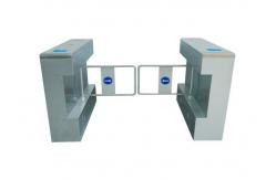 China Safety Double Side Pedestrian Swing Gate With Infrared Sensors supplier