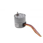 7.5 Degree Step Angle 25mm Permanent Magnet Stepper Motor With Gearbox