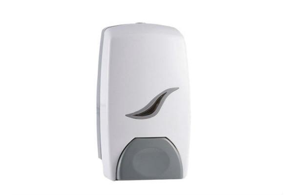 Reliable Manual Hand Soap Dispenser , White Touch Soap Dispenser Flexible Nozzle