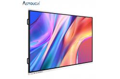 China 75inch Interactive Flat Panel IR Multi Touch Interactive Lcd Whiteboard supplier