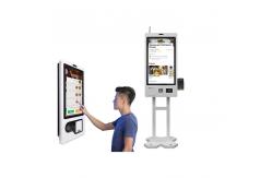 China 32 Inch Self Cashier Machine Floor Stand Self Service Payment Kiosk supplier