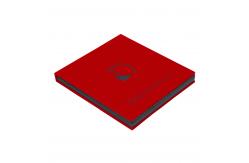 China C2S Velvet Paper Highlight Contour Palette 9 Position Cosmetic Makeup Palette supplier