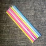 Biodegradable Bendable Paper Straws , Recycled Paper Straws Natural Corn Eco Pla for sale