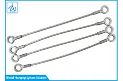 China Steel Wire Rope Slings Extension Spring Safety Cable Eye And Eye Long Time supplier