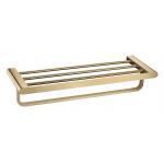 Hotel Wall Mount Bathroom Towel Bar SUS 304 Chrome Satin Finish for sale