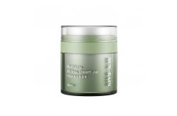 China Customized Empty PET Body Cream Jars Container Pp Material Refillable Airless Cosmetic Jar supplier