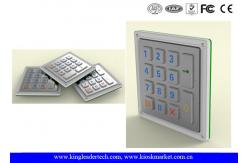 China Led 14 Blacklight Keys 4 X 4 Matrix Door Access Keypad Backlit supplier