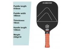 China Hot Pressing Lightweight Graphite Pickleball Paddle Set Custom Logo supplier