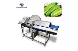 China 185KG 380V Commercial fruit and vegetable cutting machine carrot and eggplant cutting machine supplier