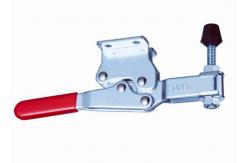 China 340KG Rubber Head Spindle Horizontal Handle Toggle Clamp supplier