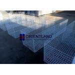 Smooth And Tidy Surface Welded Mesh Gabion Baskets Permeable No Collapse for sale
