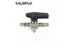 China SS Welding 3 Way Thread Ball Valve 8500psi Leak Tight Performance supplier