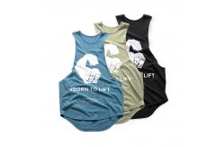 China Personalized Mens Workout Tank Tops Bodybuilding Wear XS-4XL Size supplier