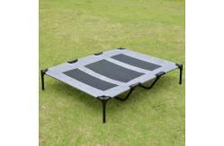 China Brown 18cm Elevated Canopy Dog Bed Moisture Proof Cot supplier