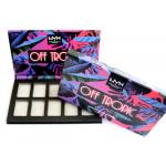 Matte Finish Magnetic Eye Palette 10 Pans Blank Eyeshadow Palette CMYK Printing