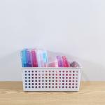 Rectangle Toy Food Cube  Kitchen Plastic Basket Organizer