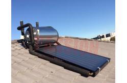 China 150L 300L Flat Plate Pressurized Solar Water Heater , Solar Hot Water System Geysers supplier