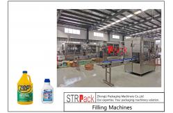 China 100ml Full Automatic Harpic Filling Machine 2200mm PLC Control supplier