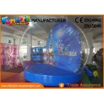 Indoor 2.5m ~ 5m Christmas Santa Snow Globe Inflatable With 1 Year Warranty for sale