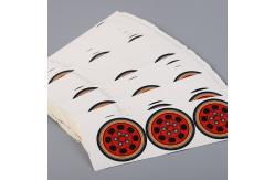 China Permanent Printed Self Adhesive Labels Private Logo Glossy Lamination supplier
