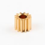 H62 Helical Gears 0.3-0.5mm Moulded Brass Gears Motor Teeth Gears For Motor Shafts for sale